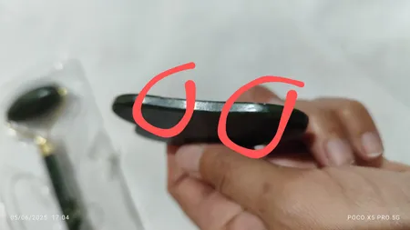 ماساژور دستی مدل Q12 به همراه سنگ ماساژ