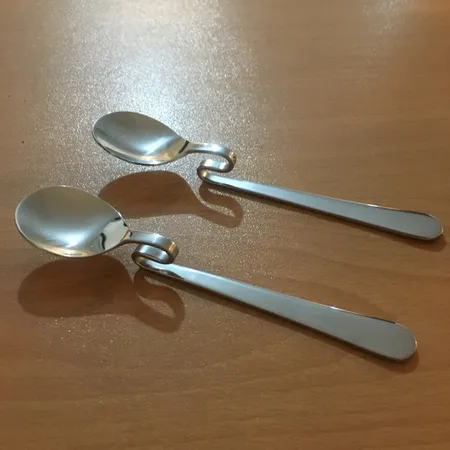 قاشق قهوه خوری صنایع استیل ایران مدل N