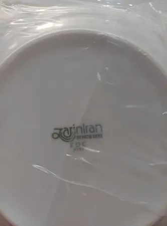 سرویس غذاخوری 28 پارچه 6 نفره چینی زرین ایران مدل  ایتالیااف ریوا درجه عالی