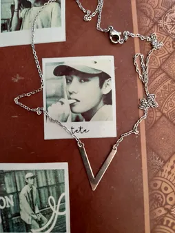 گردنبند نقره ترمه مدل 00k21