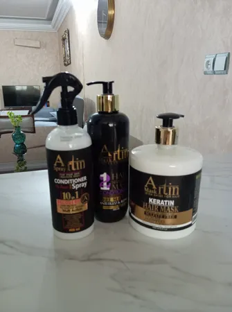 ماسک مو آرتین مدل کراتین و روغن آرگان حجم 1000 میلی لیتر