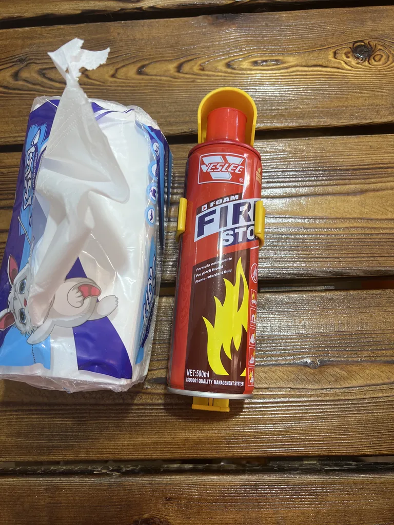 کپسول آتشنشانی خودرو اراکس یدک مدل AY-4184 وزن 500 گرم