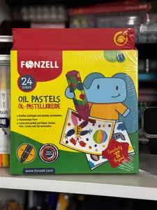 تجریه خرید پاستل روغنی 24 رنگ فونزل مدل kids