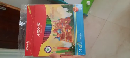 مداد رنگی 2+24 رنگ آریا مدل 3017