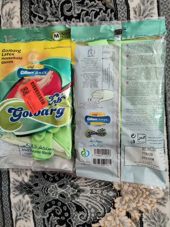 دستکش آشپزخانه دستکش گیلان مدل 4021 سایز متوسط