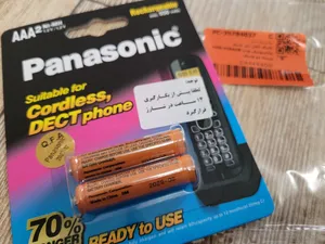 تجریه خرید باتری تلفن بی سیم پاناسونیک مدل HHR-55AAAB بسته دو عددی