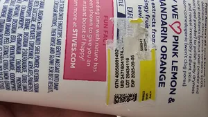 تجریه خرید اسکراب لایه بردار پوست اس تی.ایوز مدل لیمو و پرتقال وزن 170 گرم