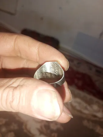انگشتر نقره مردانه مدل حرز امام جواد کد P900