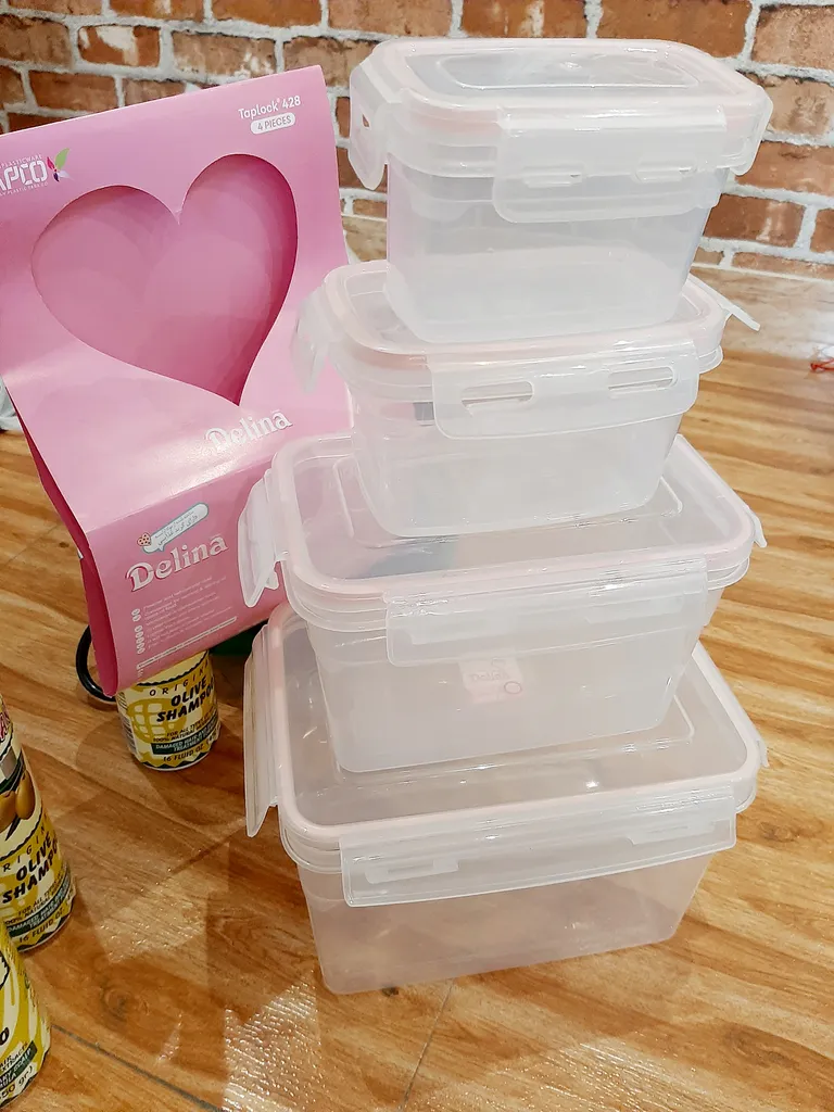 ظرف نگهدارنده تاپکو مدل 428 بسته 4 عددی