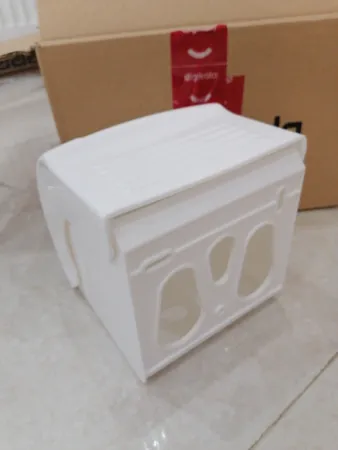 جای دستمال توالت سنی پلاستیک مدل Madis 4408