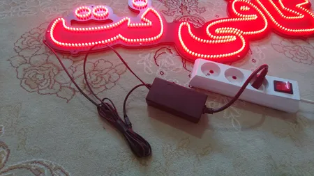 تابلو ال ای دی میشانه مدل کافی نت کد 560 به همراه فلاشر و کنترل