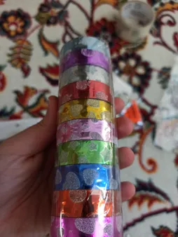 چسب نواری مدل gold medal بسته 10 عددی