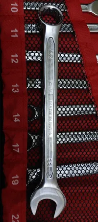 آچار یکسر تخت و یکسر رینگی توسن مدل T101-S12 مجموعه 12 عددی