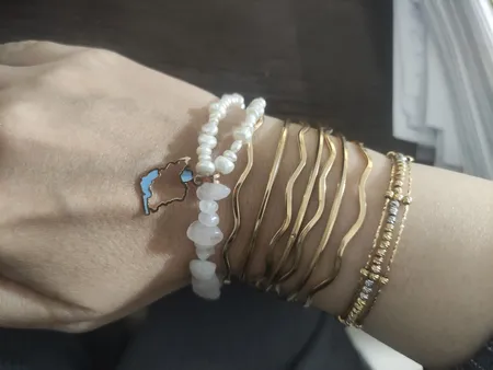 آویز گردنبند طلا 18 عیار دخترانه ناریا طرح ایران کد SH5