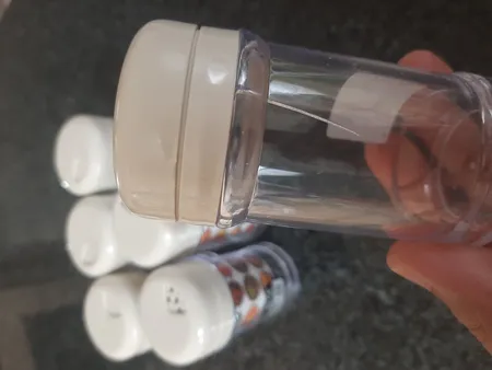 نمک پاش سه کاره کریستال زیباسازان بسته 6 عددی