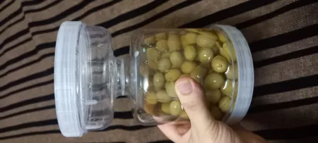 بانکه مدل ظرف خیارشور آکام طرح ساعت شنی