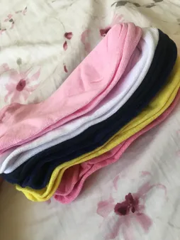 جوراب زنانه گی دلان مدل VES33 مجموعه 12 عددی