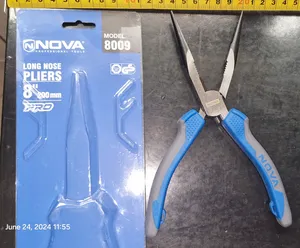 تجریه خرید انبر دم باریک نووا مدل ntp-8009 سایز 8 اینچ