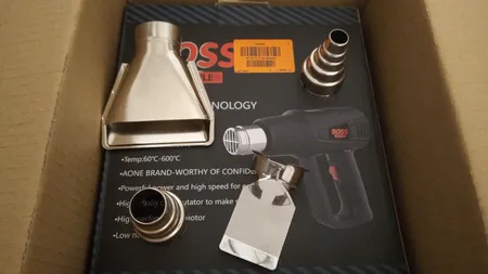 سشوار صنعتی باس مدل NEW2022BSHEATGUN