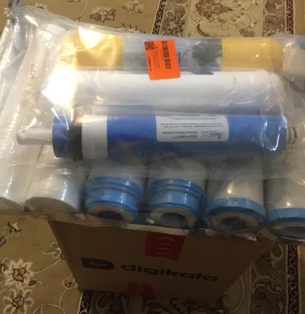 فیلتر دستگاه تصفیه آب آکوا پیورست مدل CE 6900 مجموعه 8 عددی به همراه فیلتر تصفیه آب مدل 75GPD