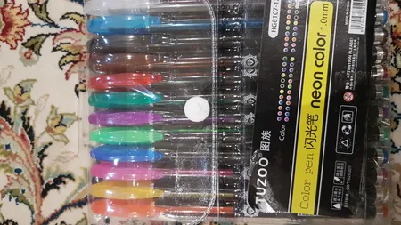 خودکار ژویخوآ مدل neon color بسته 12 عددی