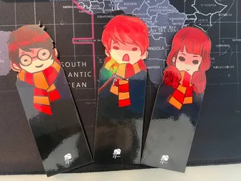 نشانگر کتاب باروچین مدل هری پاتر2 کد bk-15 بسته 3 عددی