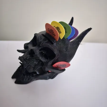 نگهدارنده پیک گیتار مدل  oni skull