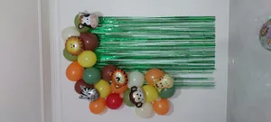 تجریه خرید بادکنک فویلی لاکی بالونز طرح حیوانات جنگل مینی کد 1117 مجموعه 6 عددی