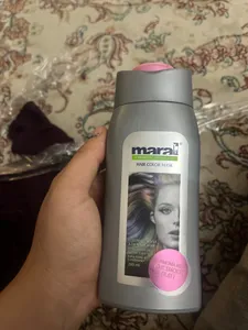 تجریه خرید شامپو رنگ مو مارال مدل بلو بری حجم 200 میلی لیتر رنگ بنفش