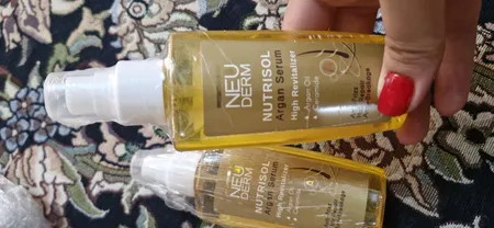 سرم مو آرگان نئودرم مدل نوتریسل مناسب انواع مو حجم 100 میلی لیتر