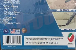 تجریه خرید دستگاه دمنده 600 وات وی تولز مدل VT1104