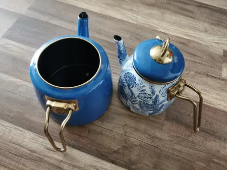 ست کتری و قوری پاچی مدل emaye60