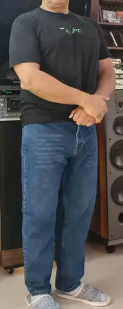 شلوار جین مردانه آریان نخ باف مدل Z 7112