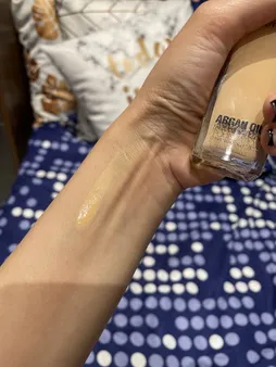 کرم پودر آموتیا مدل روغن آرگان شماره t05 حجم 30 میلی لیتر