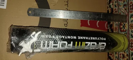 اسپری فوم پلی اورتان آرازیم مدل AMF وزن 600 گرم