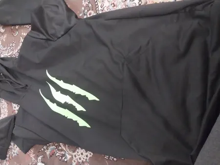 هودی مردانه طرح چنگ کد A03 رنگ مشکی