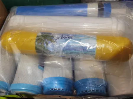 فیلتر دستگاه تصفیه آب آکوا پیورست مدل CE 6900 مجموعه 8 عددی به همراه فیلتر تصفیه آب مدل 75GPD