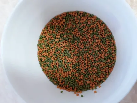 غذای خشک ماهی انرژی مدل مینی گرانول 20 گرم