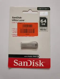فلش مموری سن دیسک مدل Ultra Luxe ظرفیت 64 گیگابایت
