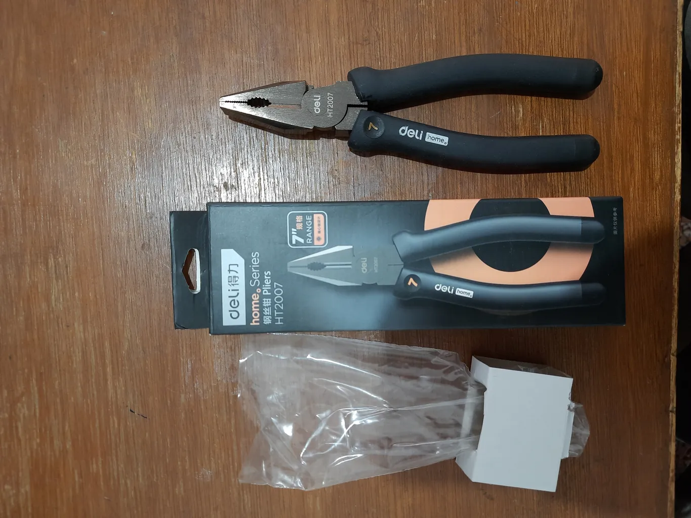 انبردست دلی مدل HT2007 سایز 7 اینچ