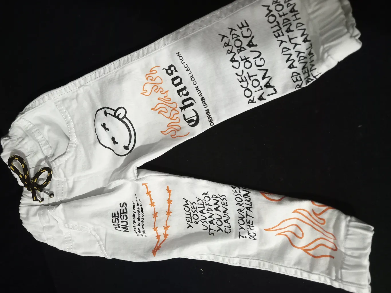 شلوار جین بچگانه مدل کمر کش