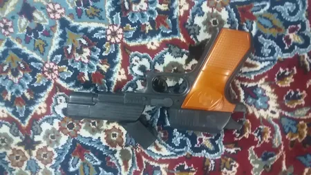 تفنگ بازی گلدن گان مدل naabsell-PA01 مجموعه 5 عددی