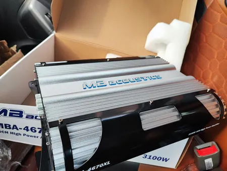 آمپلی‌ فایر خودرو ام‌ بی آکوستیکس مدل MBA-4670XL