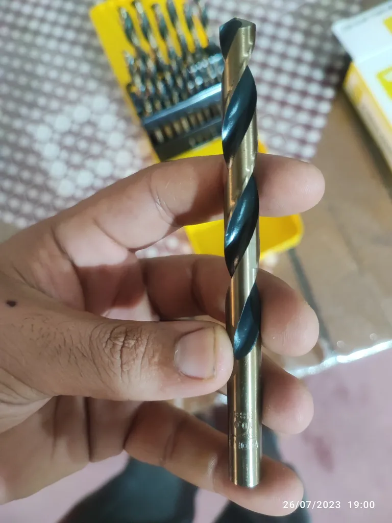 مته آهن ولف مدل HSS مجموعه 19 عددی