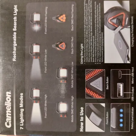 چراغ قوه دستی کملیون مدل RS225