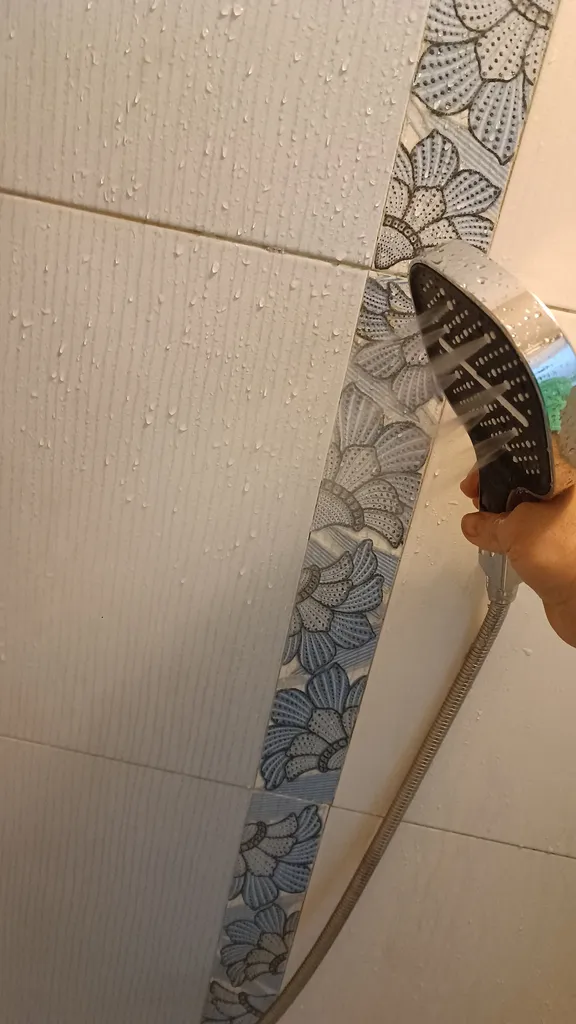 سردوش حمام ققنوس مدل دکمه ای Opal