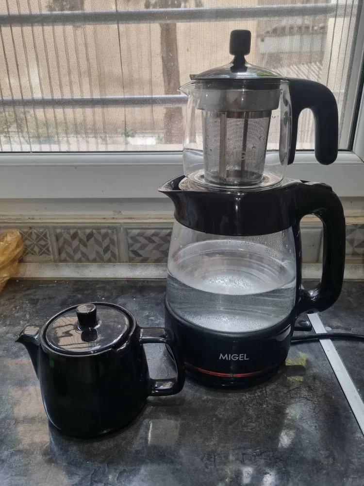 چای ساز میگل مدل GTS 070 - B به همراه قوری چینی هدیه