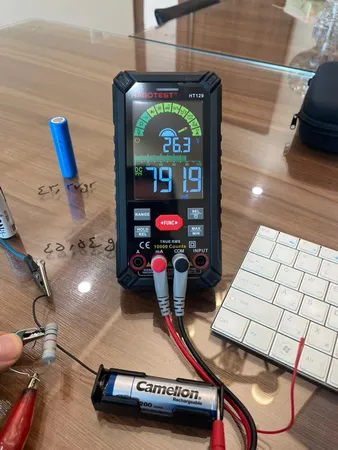 باتری لیتیوم-یون قابل شارژ کملیون کد ICR-18650 ظرفیت 2200 میلی آمپرساعت