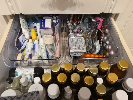 سبد نظم دهنده یخچال مدل mesh 30  20