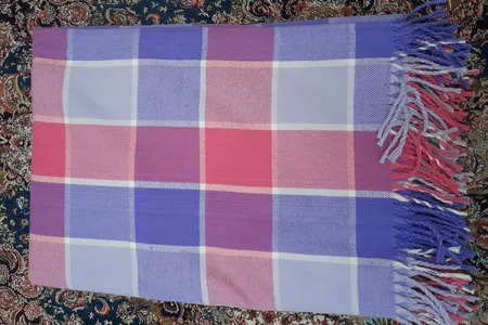 پتو مسافرتي سيمين مدل هليا کد 001 سايز 220 × 150 سانتي متر